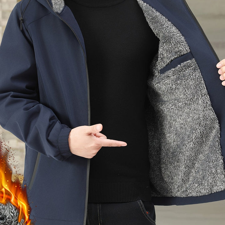 Victor | Cozy Fleece-Lined Hooded Jast