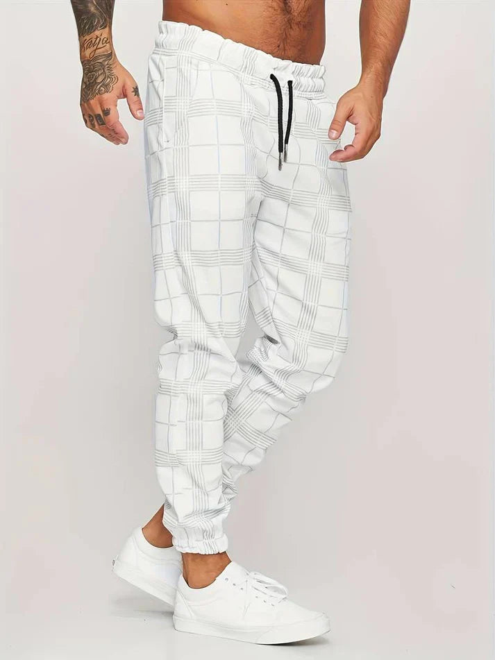 Evert™ Geruite Joggingbroek
