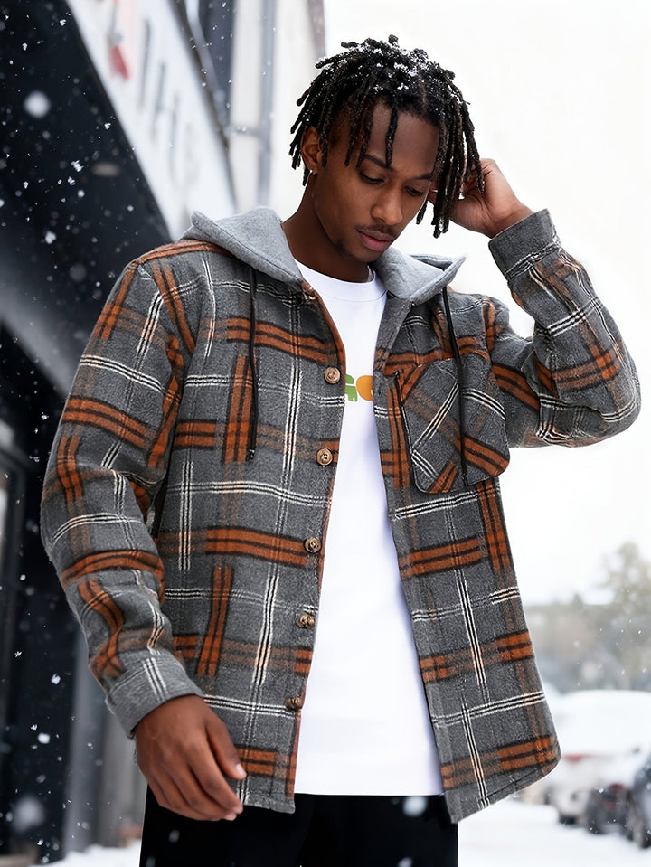 Hollis | Kerst Ruitjes Hoodie Jast
