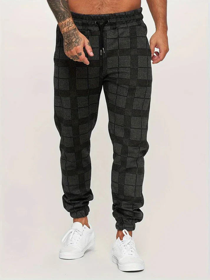 Evert™ Geruite Joggingbroek