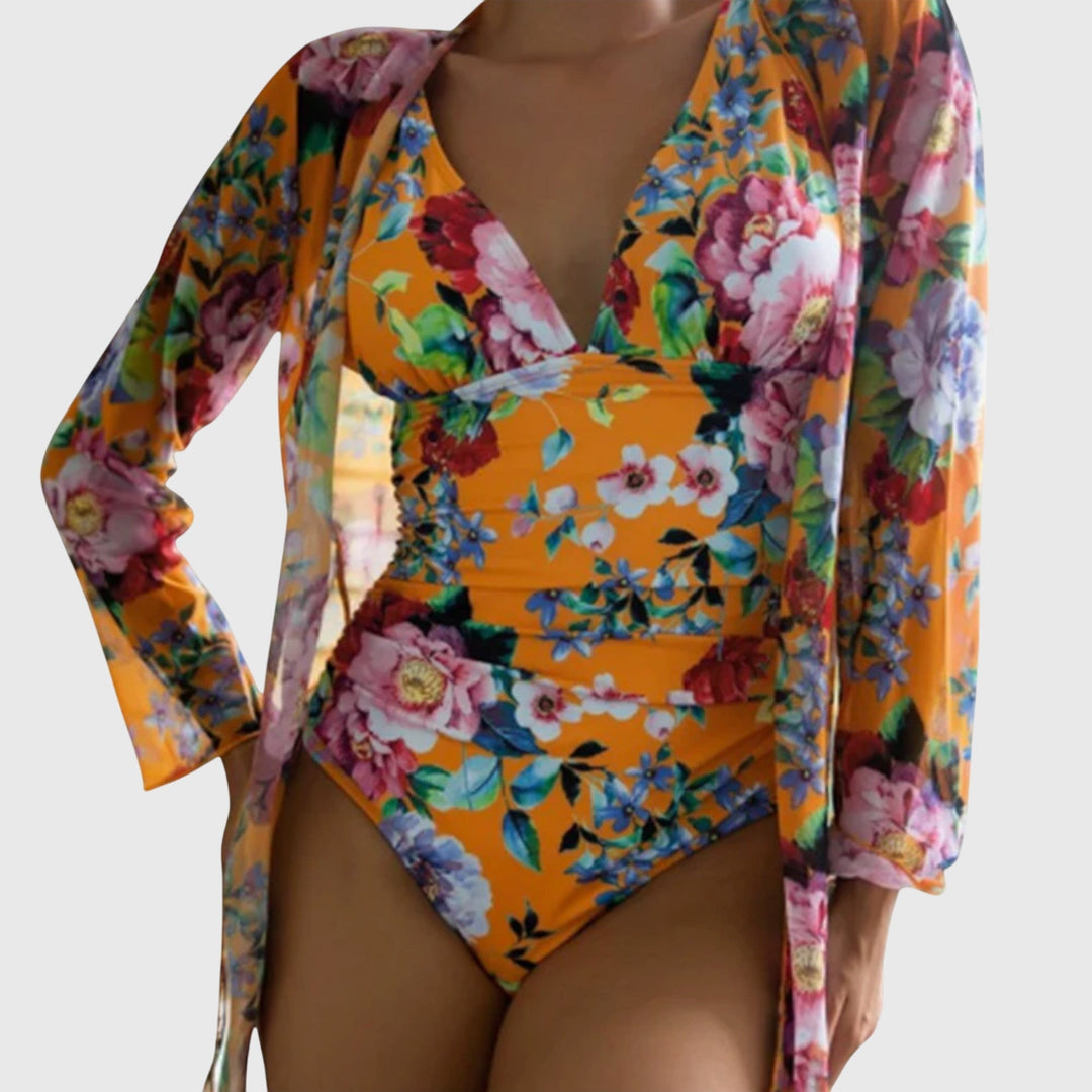Dames High-Waisted Bikini Set – Geschikt voor Zomer, Met Verstelbare Bandjes en Snelle Droogtijd