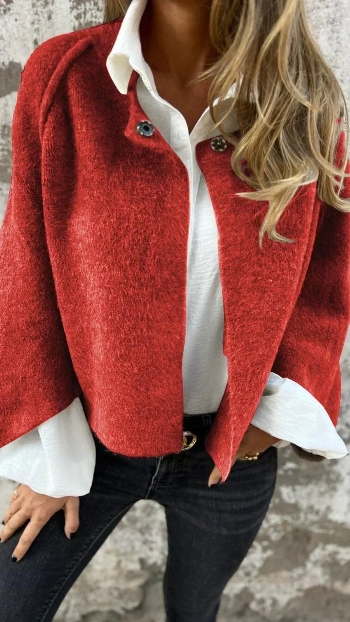 Sophia | Tijdloze Elegant in een Wol Coat