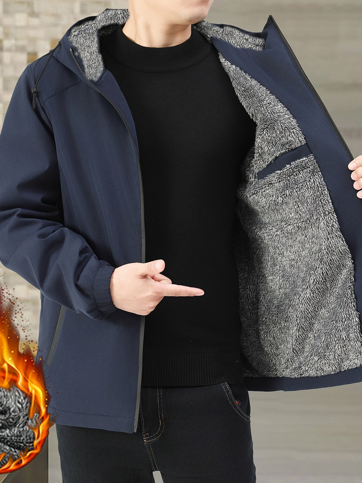 Victor | Cozy Fleece-Lined Hooded Jast
