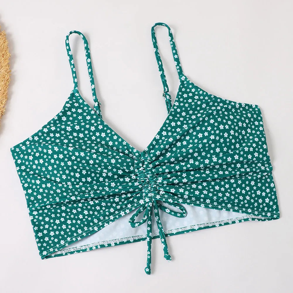 Lux | High Waist Bikini Set met Print