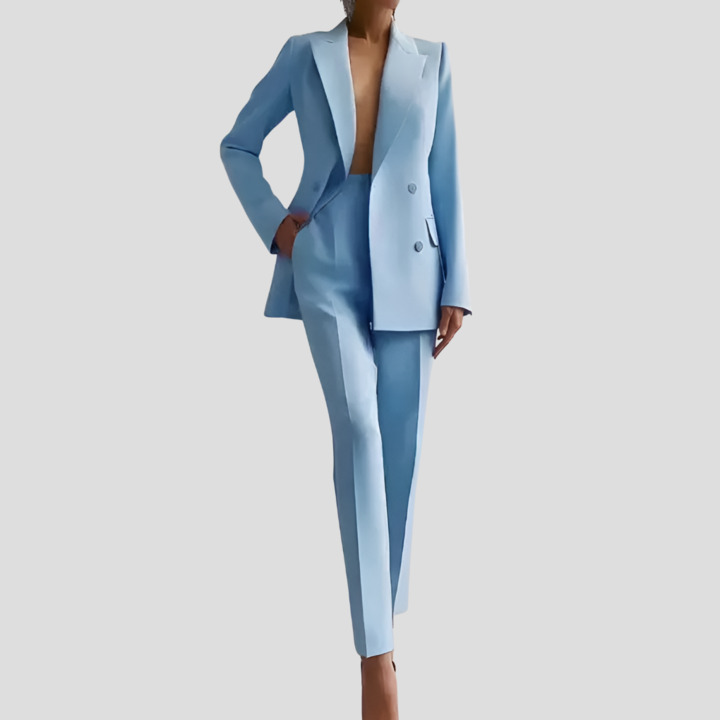 Elegante zakelijke broekpakset voor dames