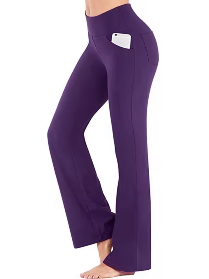Dames All-Season Flared Leggings met Zakken