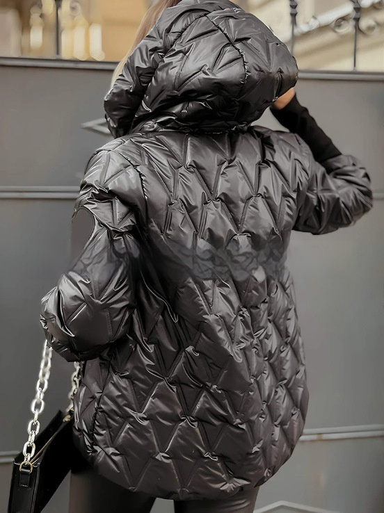 Marlene – Stijlvolle Gewatteerde Puffy Jas