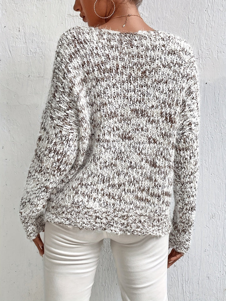 Serina - Casual Trui met Lange Mouwen