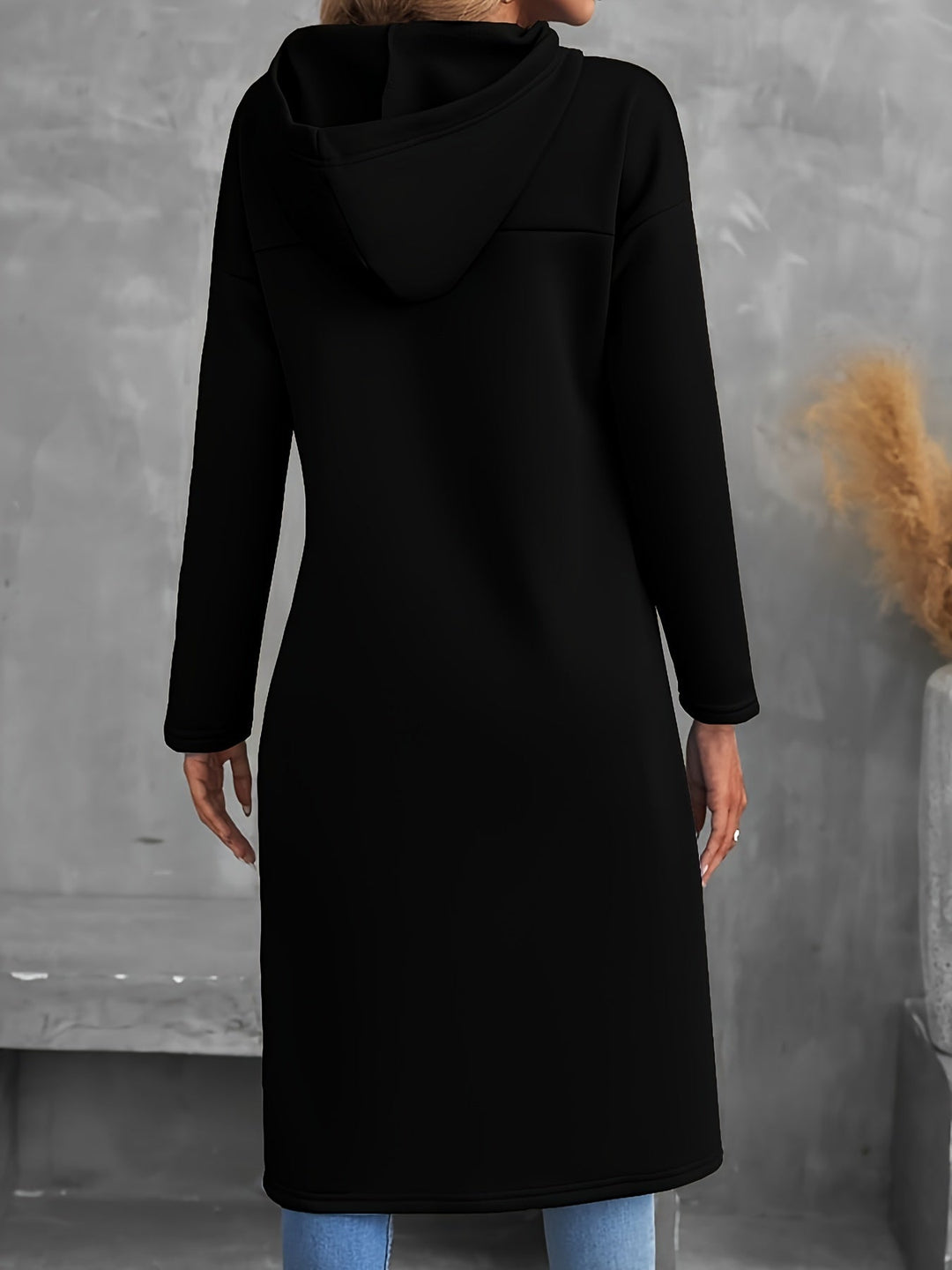 Tabitha | High-Low Trekkoord Hoodie