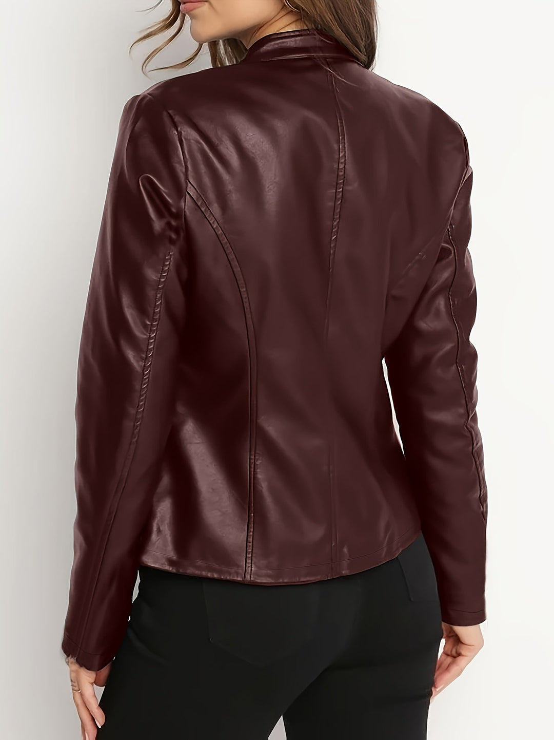 Vivian | Zip-Front Bikerjack