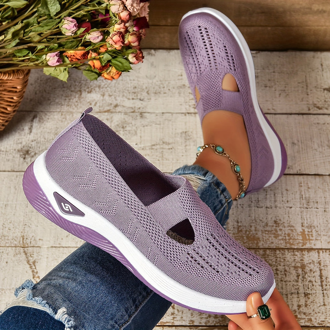 Gemakkelijke Slip-On Casual Schoenen met Ondersteunende Zool