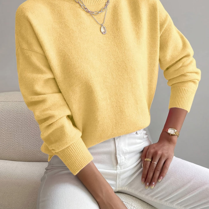 Lorelei | Verfijnde Mock Neck Trui