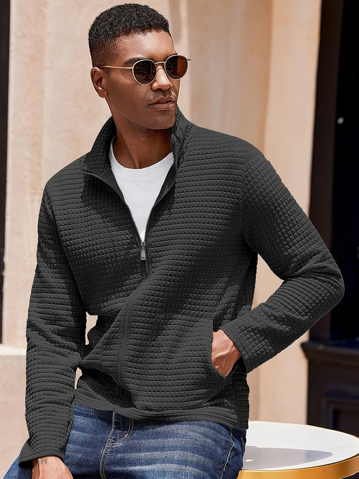 Hugo | Textured Zip-Up Jast
