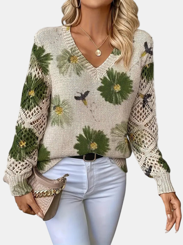 BRIANNA – BLOEIENDE CHIC BREISWEATER