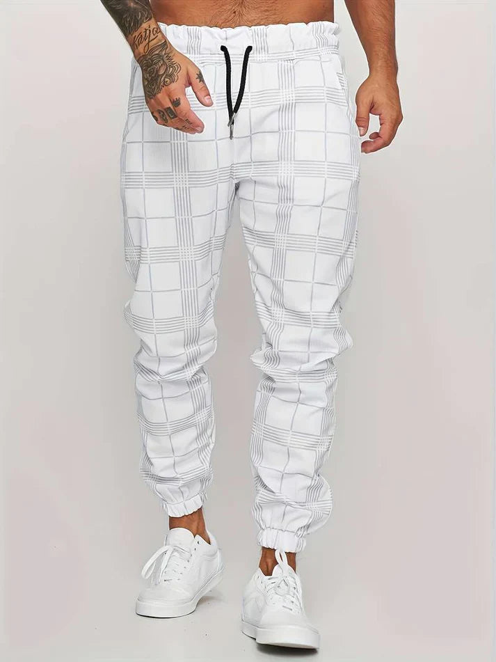 Evert™ Geruite Joggingbroek