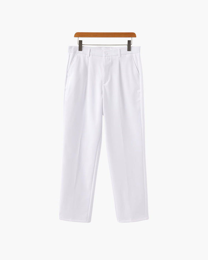 Enzo | Hoge Taille met Wijde Pijpen Anzugbroek