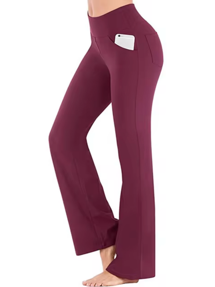 Dames All-Season Flared Leggings met Zakken