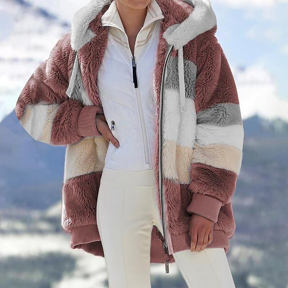 KAREN | Fluffy Warme Oversized Hoodie Jas