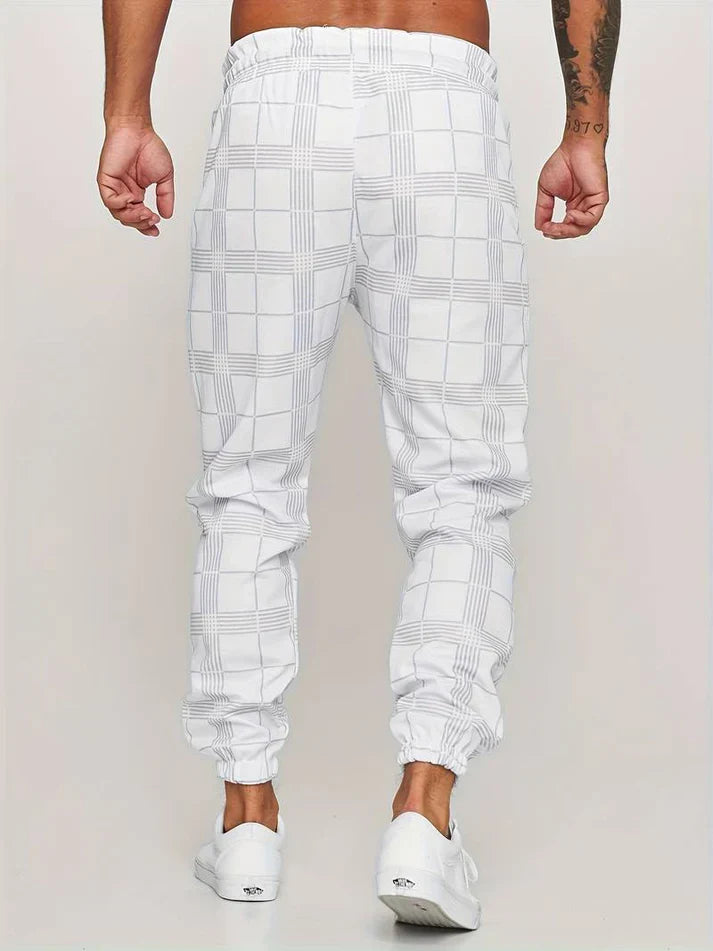 Evert™ Geruite Joggingbroek