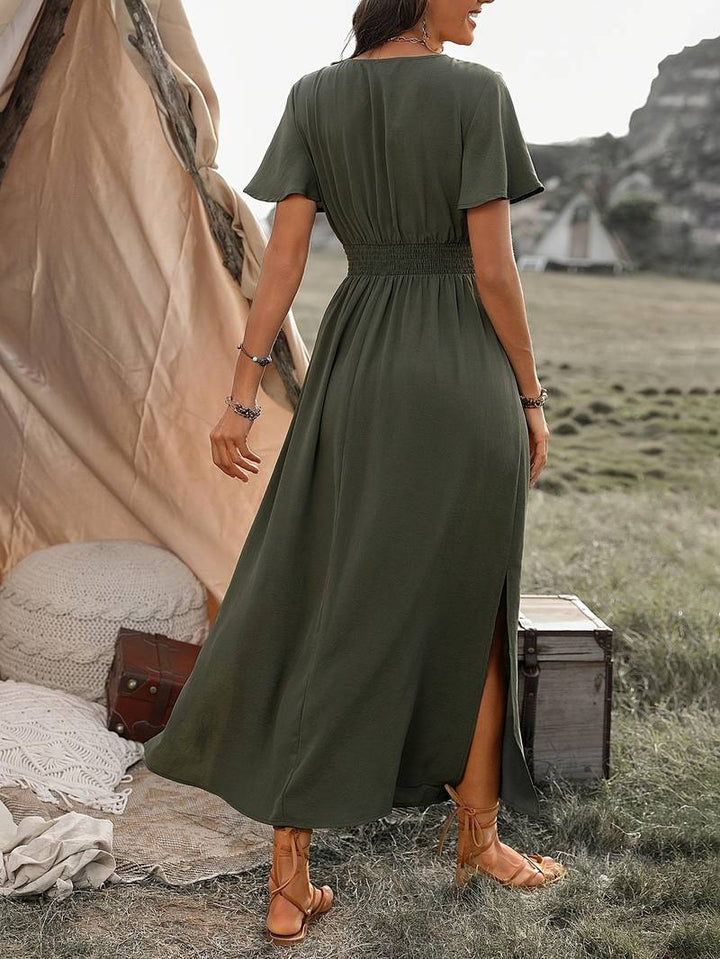 Zomerjurk met Korte Mouw voor Dames