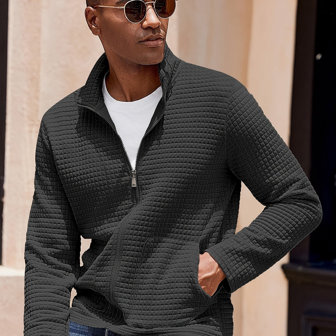 Hugo | Textured Zip-Up Jast