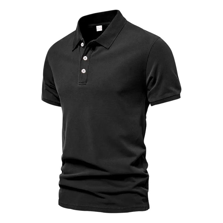 Laluna® | Herenpoloshirt met polokraag en knoopsluiting