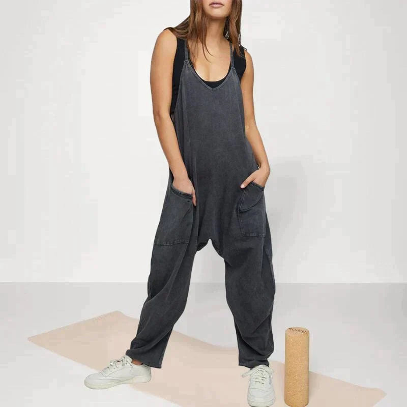 Jumpsuit met Voorzakken voor Dames