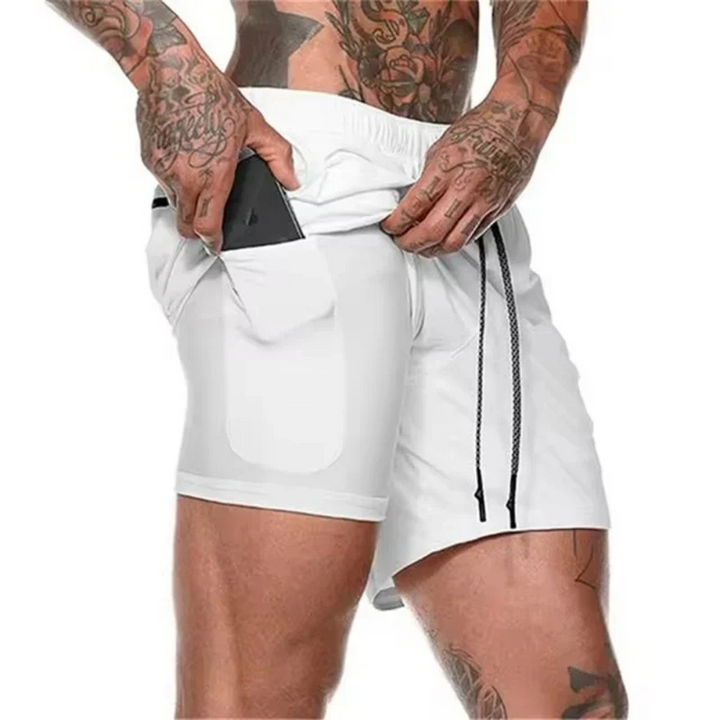 DraftFlex – 2-in-1 Sportshort voor Mannen
