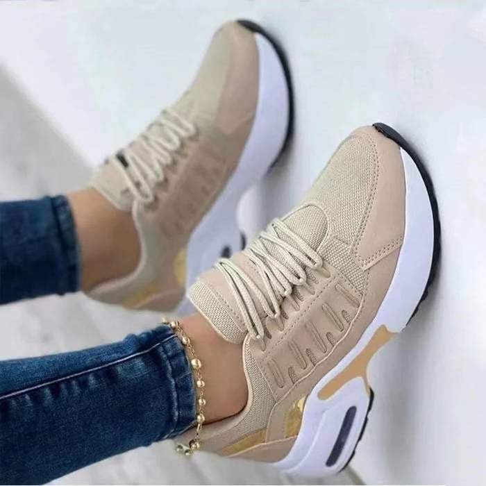 Dames All-Season Vetersneakers met Dikke Zool