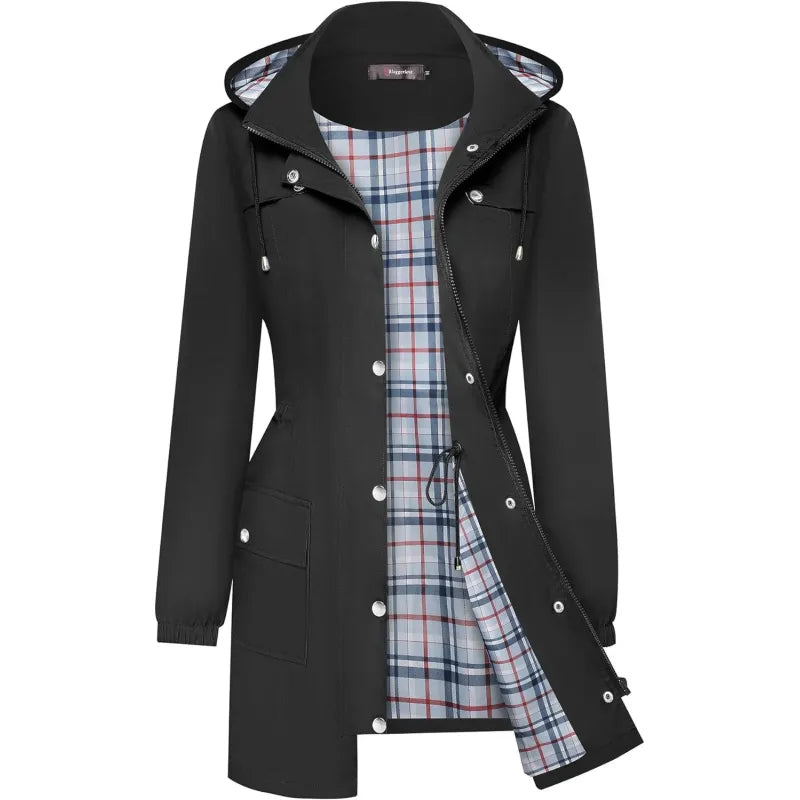 Oaklynn | Dames jas met capuchon en ritssluiting
