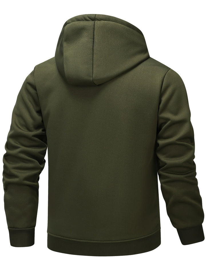 Russell | Gezellige Hooded Zip-Up Jast