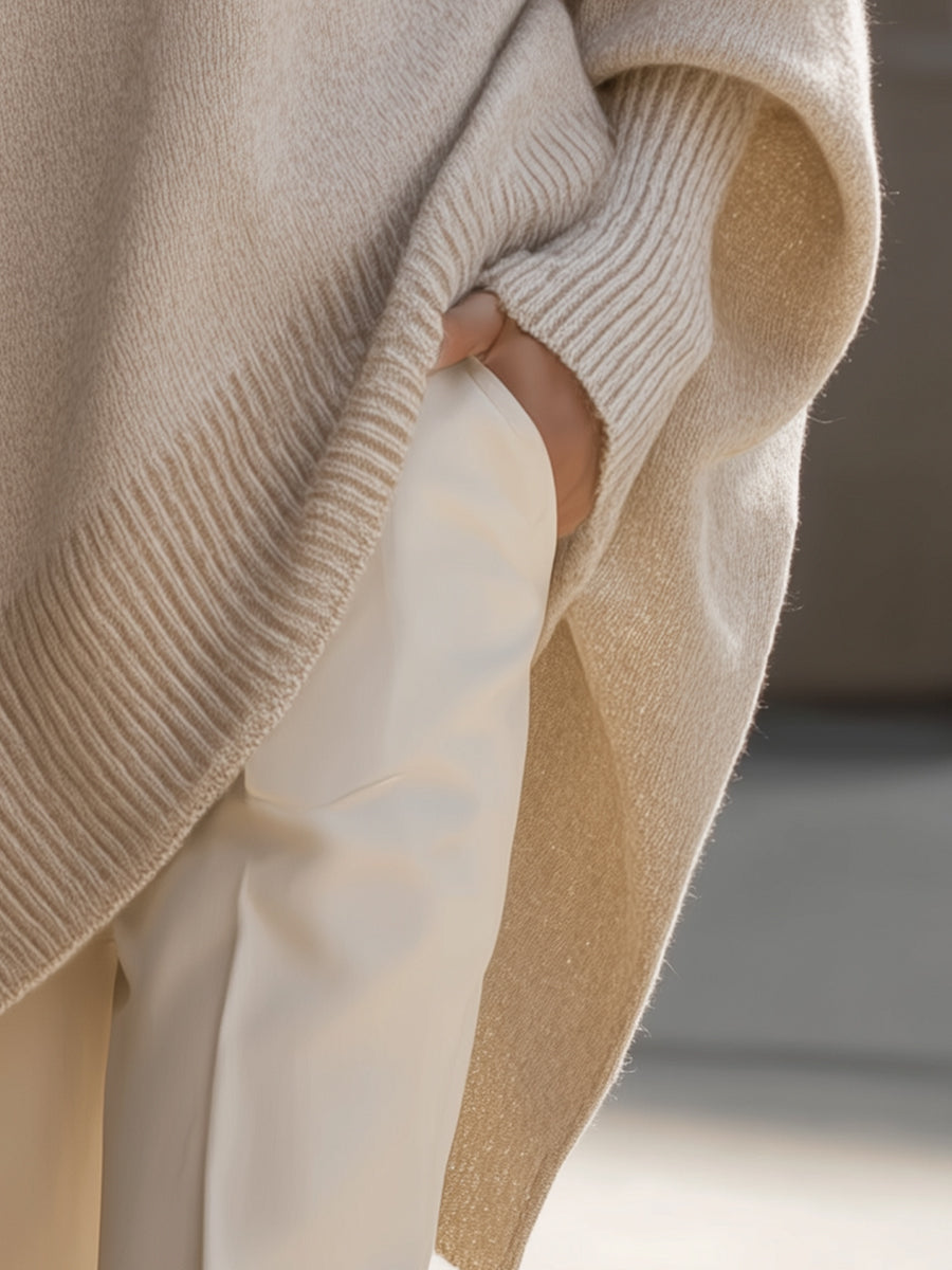 Emma | Verfijnde Gemengde Wol Sweater