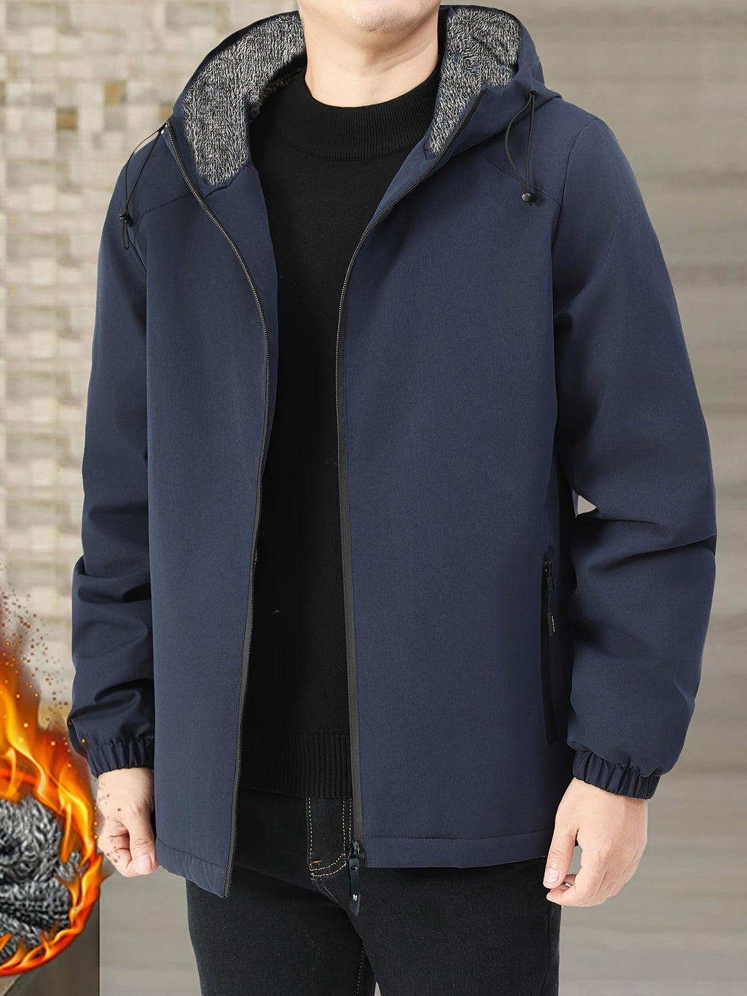Victor | Cozy Fleece-Lined Hooded Jast