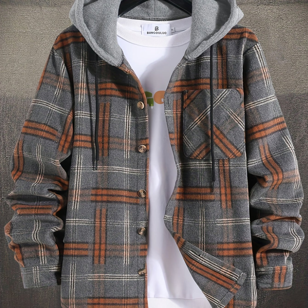 Hollis | Kerst Ruitjes Hoodie Jast