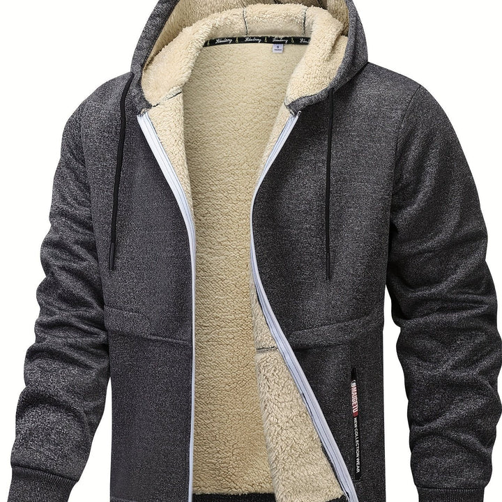 Russell | Gezellige Hooded Zip-Up Jast