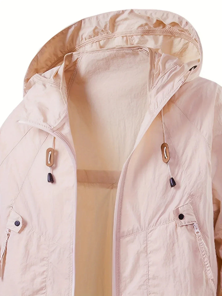 Dylan | Buitensport Waterdichte Windbreaker Jas met Verstelbare Kap