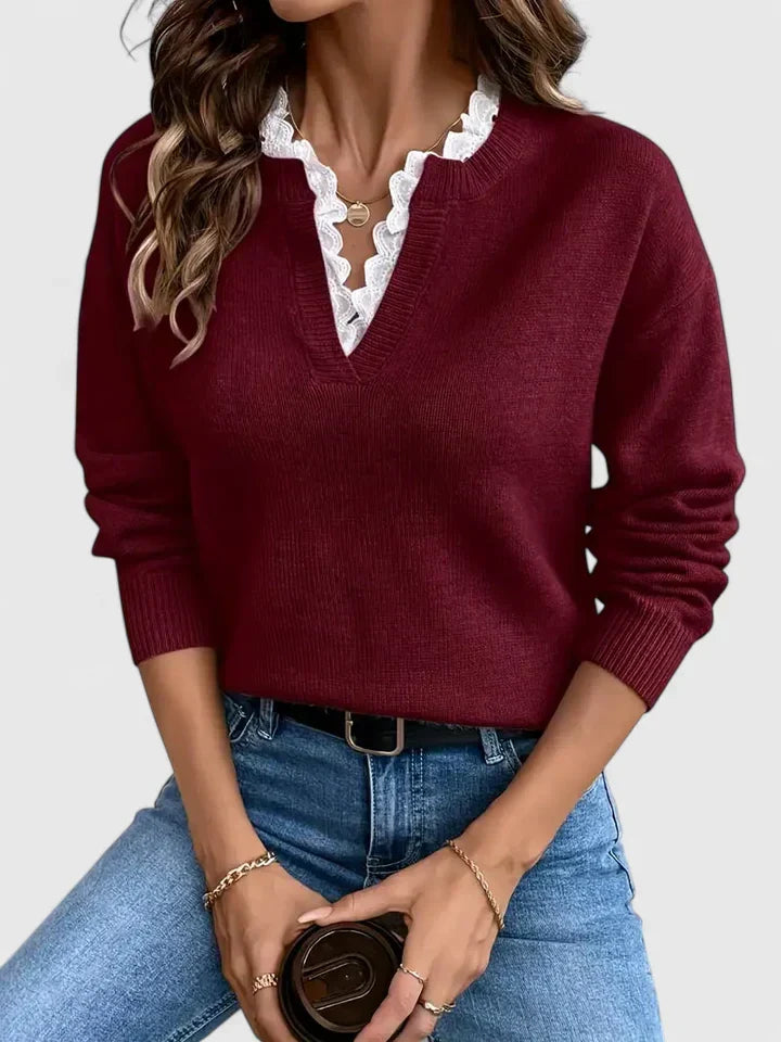 MARIAH – ELEGANTE KANTEN TRIM TRUI