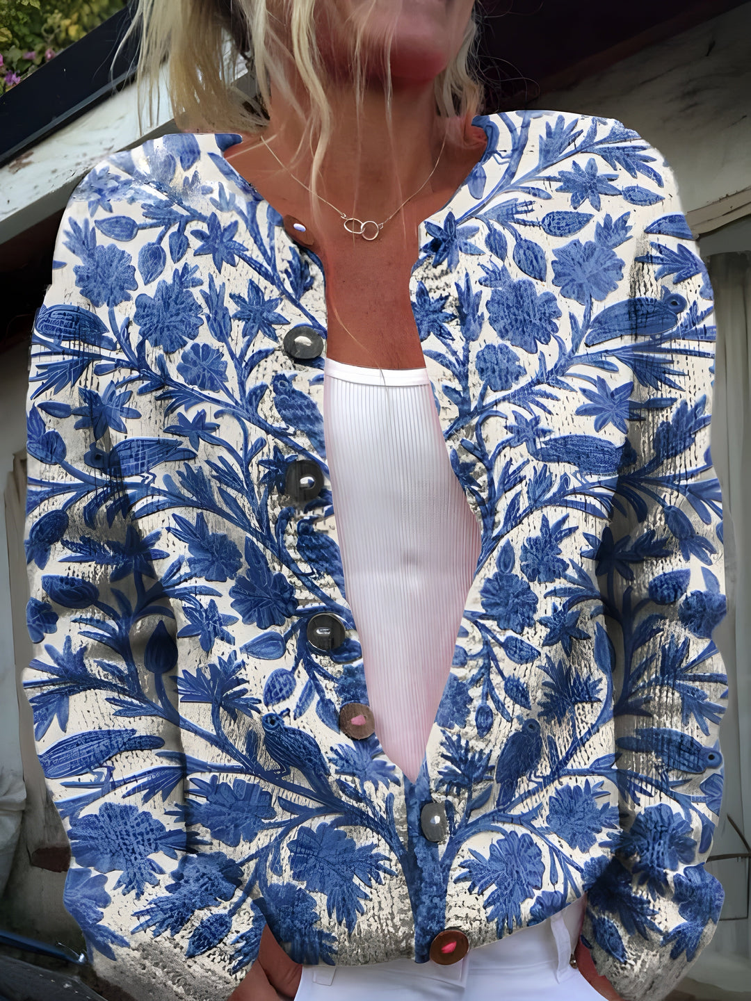 Sofia | Bloeiende Cardigan