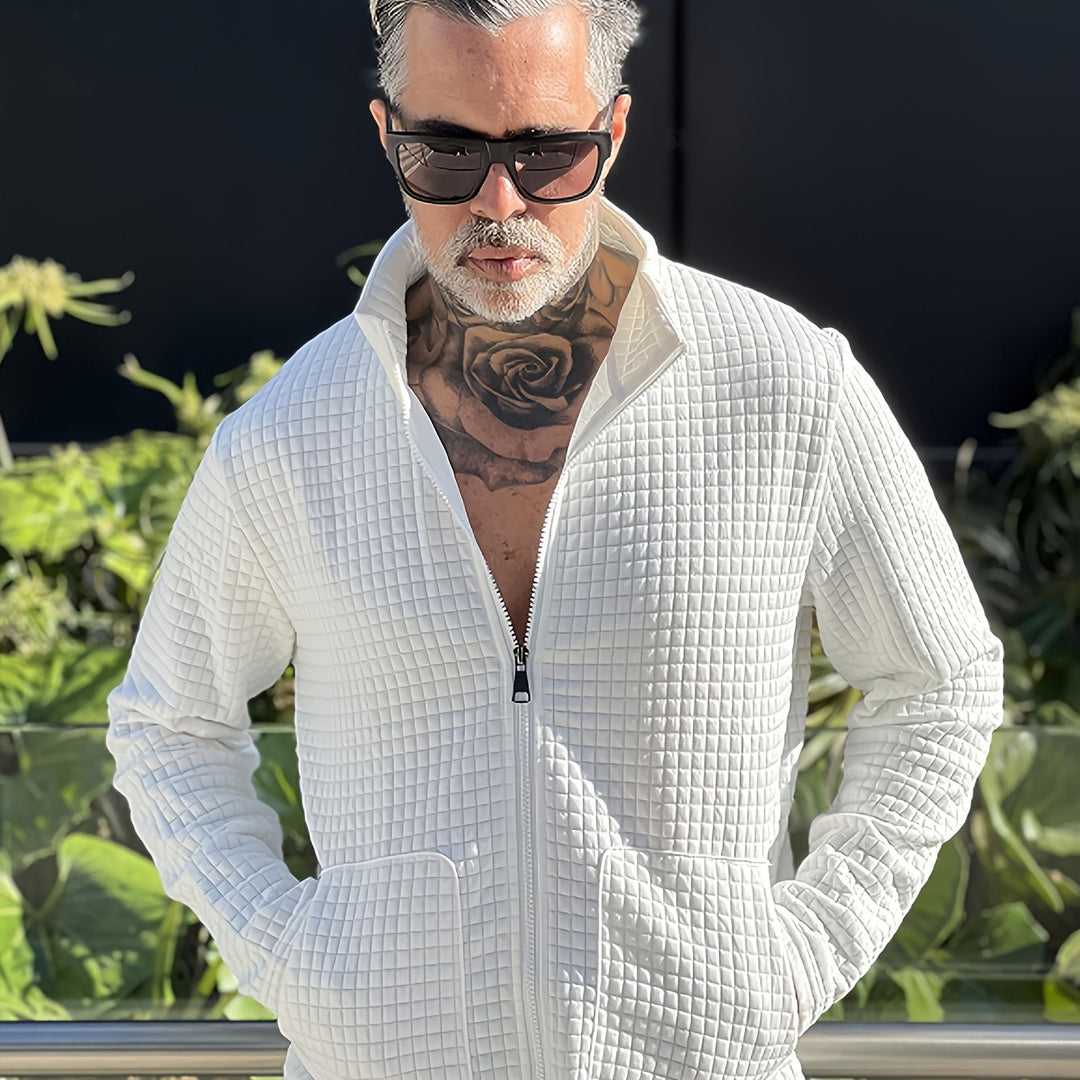 Hugo | Textured Zip-Up Jast