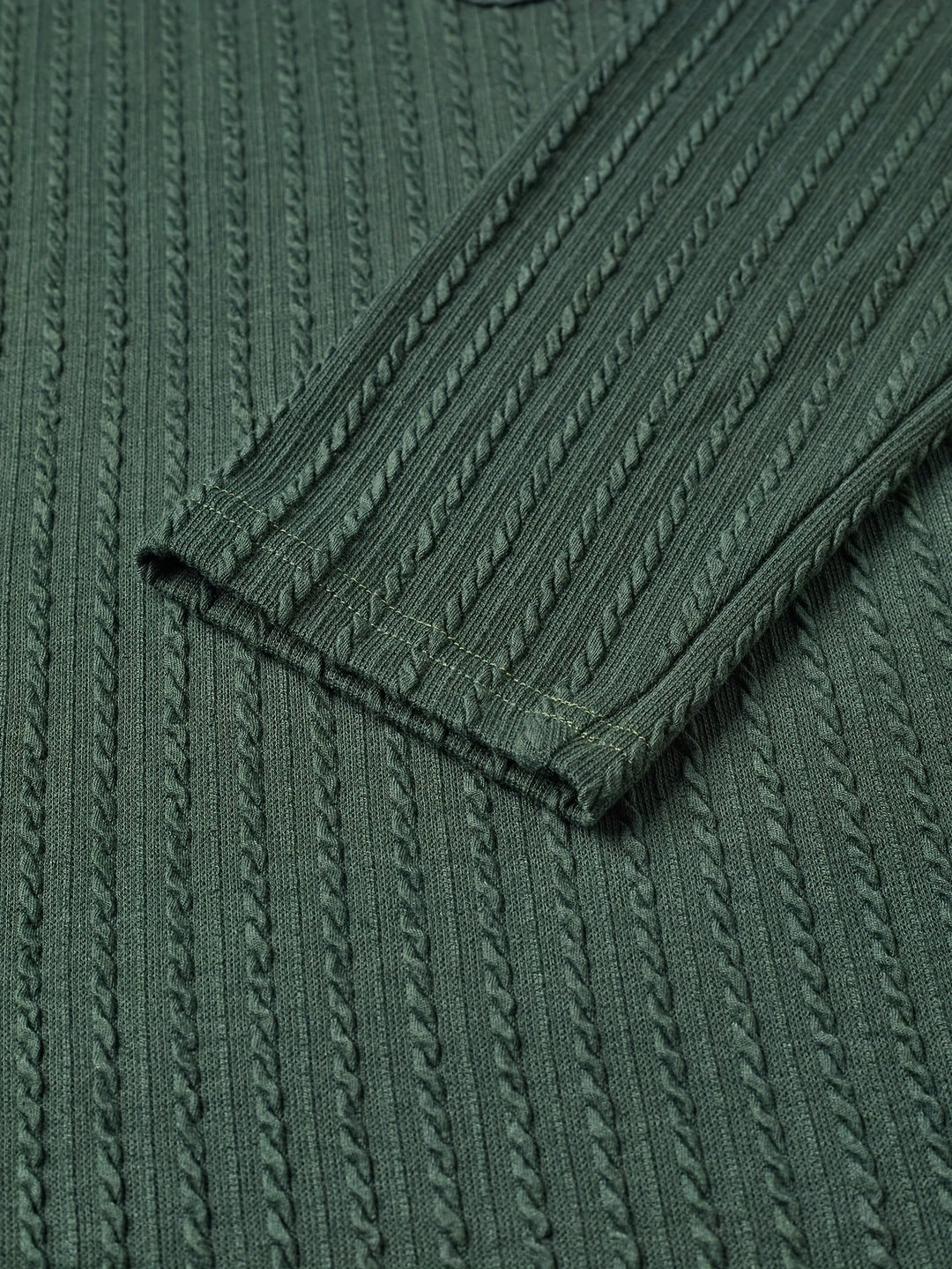 Rowan | Gevoerde Textured Henley