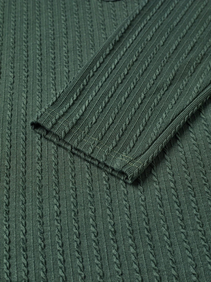Rowan | Gevoerde Textured Henley