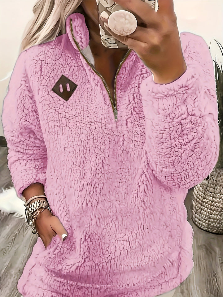 Renee | Gezellige Half-Zip Pullover
