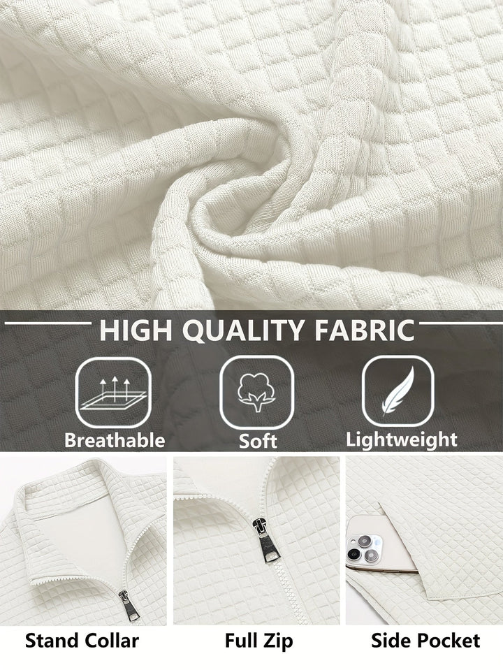 Hugo | Textured Zip-Up Jast
