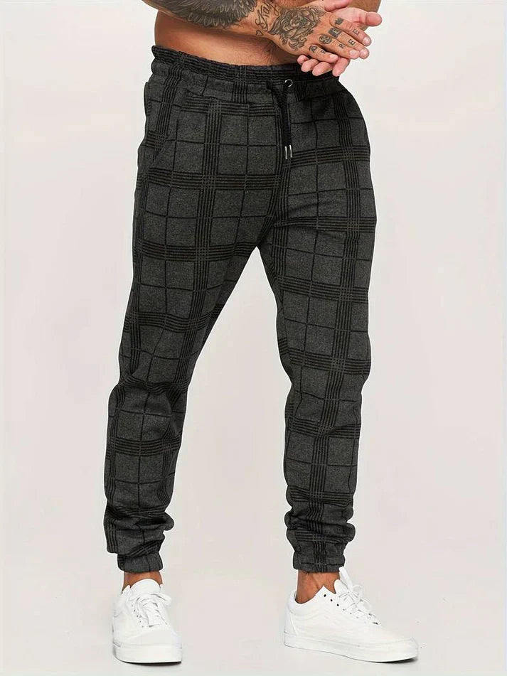 Evert™ Geruite Joggingbroek