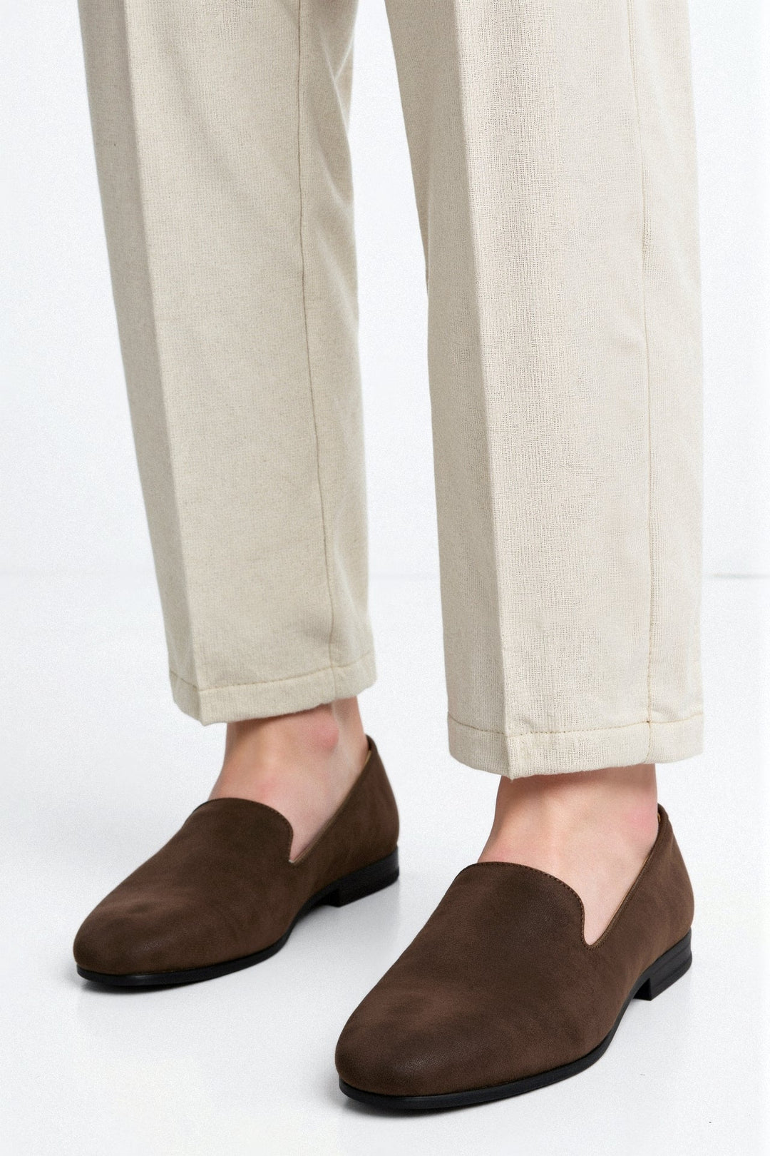 Bruine Suède Loafers – Elegantie en comfort verenigd