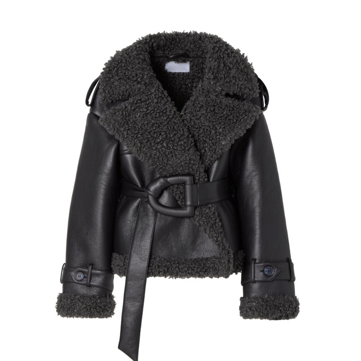 Avery – Gezellige Urban Shearling-Stijl Jas