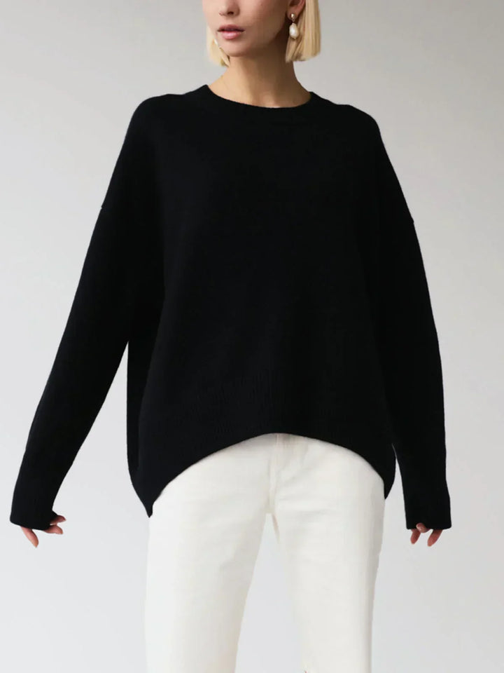 Dames Oversized Crew Neck Sweater