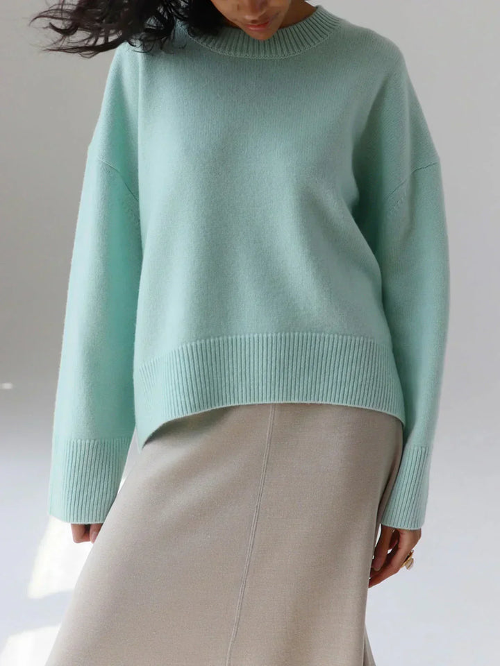 Dames Oversized Crew Neck Sweater