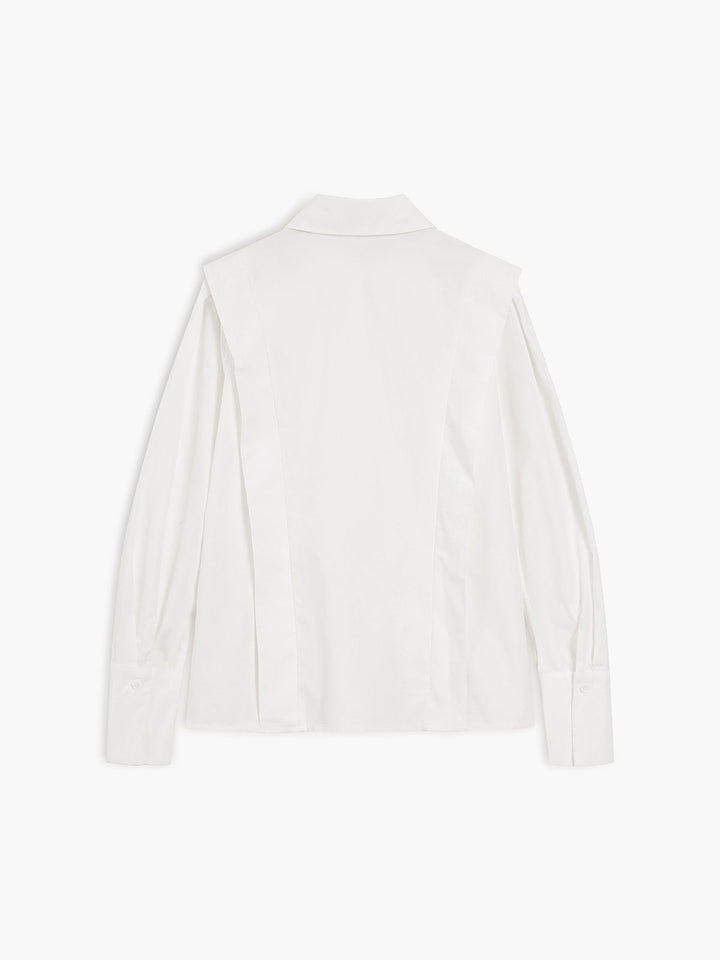Eefje | Chique Blouse met Pofmouwen