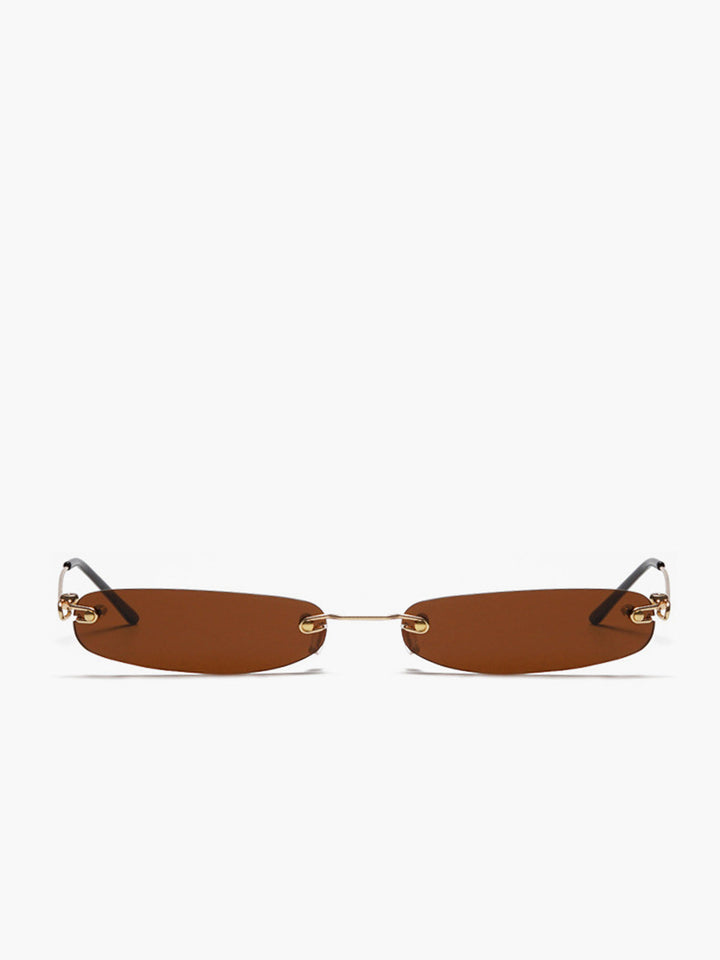 Narrow | Vintage Stijl Zonnebril - Rechthoekig Unisex Model UV400